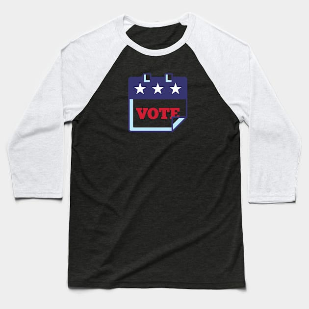 Keep calm and go vote Baseball T-Shirt by Boga